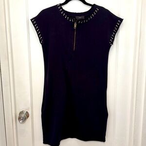 Diesel Black Studded Dress – Size Medium